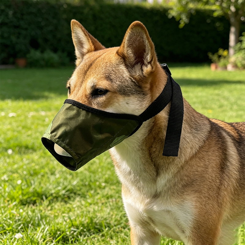 Wholesale Oxford Cloth Adjustable Dog Muzzle