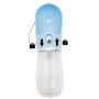 Manufacturer wholesale outdoor portable dog water bottle pink blue white