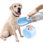 Manufacturer wholesale outdoor portable dog water bottle pink blue white