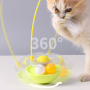Wholesale Feather Interactive Pet Supplier Cat Tumbler Toy