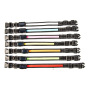 Manufacturer wholesale multi-colors energy saving environmental nylon led pet dog collar usb solar charging