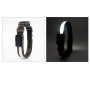 Manufacturer wholesale multi-colors energy saving environmental nylon led pet dog collar usb solar charging