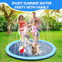 Manufacturer wholesale summer round cool dog water spray pad