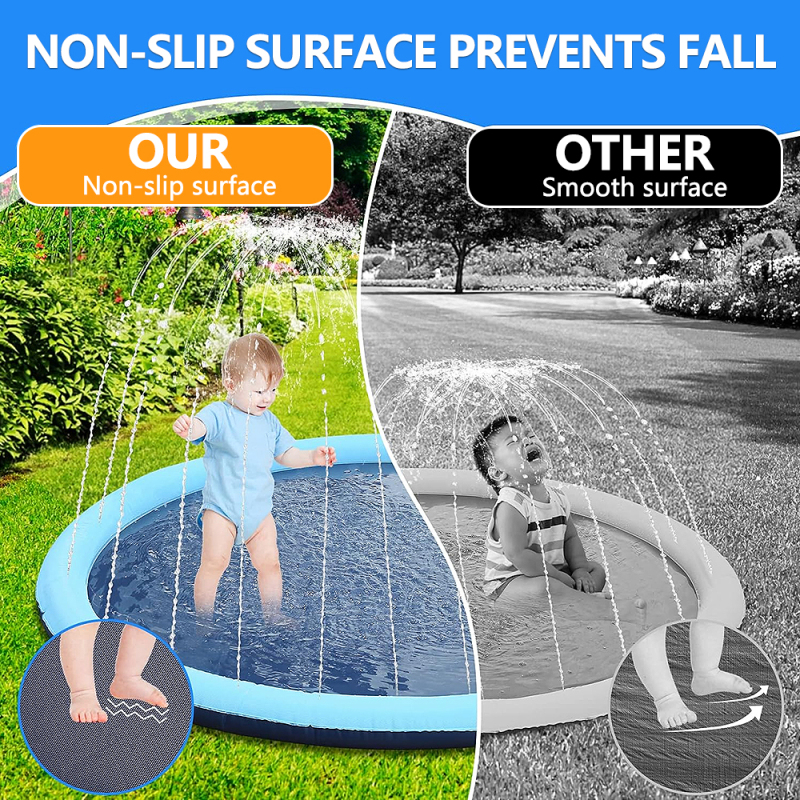 Manufacturer wholesale summer round cool dog water spray pad