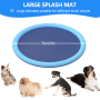 Manufacturer wholesale summer round cool dog water spray pad