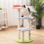Manufacturer wholesale pink design flower cat trees & scratcher
