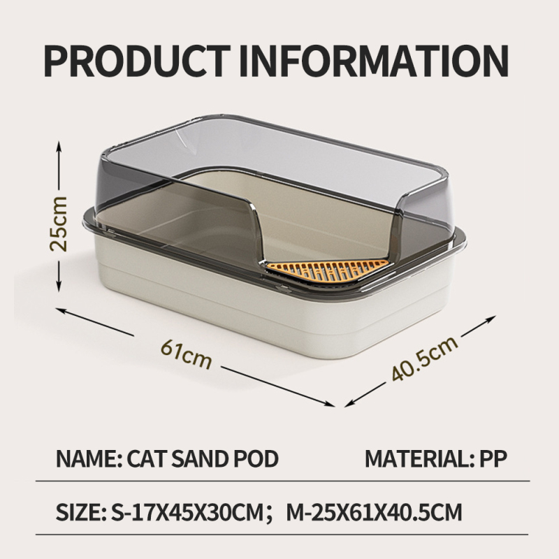 Wholesale Deodorizing Bag Detachable Cat Litter Box