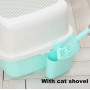 Wholesale manufacturer custom logo automatically easy clean pp material plastic scoop included cat litter box