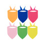 Wholesale Custom Logo Design Blank Cat Pet Dog Bandana