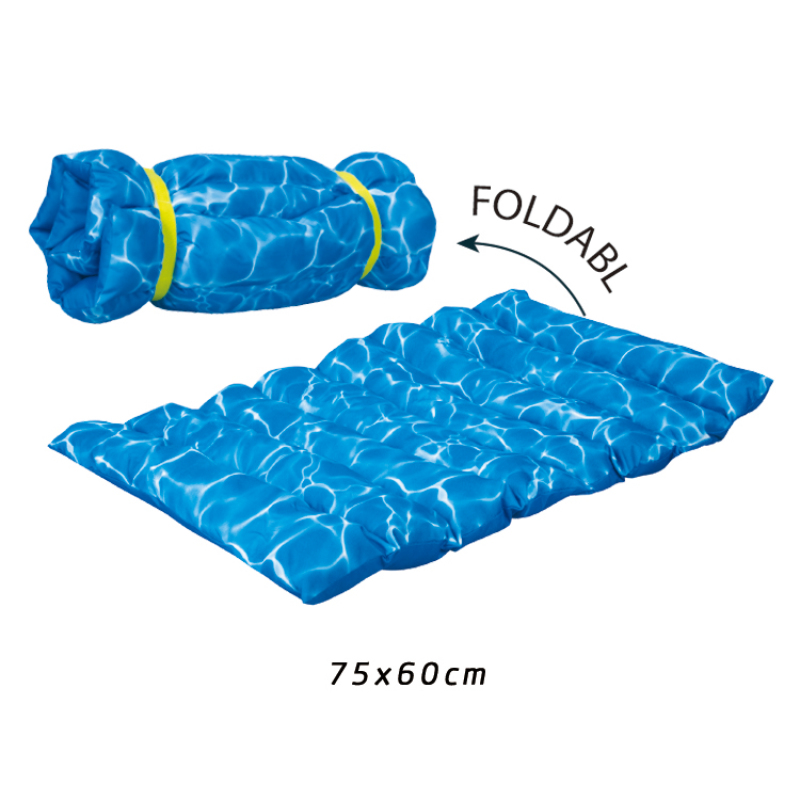 Manufacturer wholesale summer new design blue oxford dog mat foldable