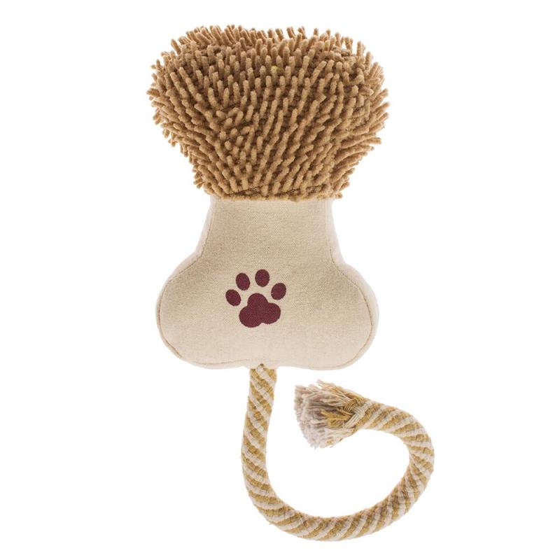 Manufacturer wholesale OEM custom logo plush rope cute bite resistance toys set for dog funny play