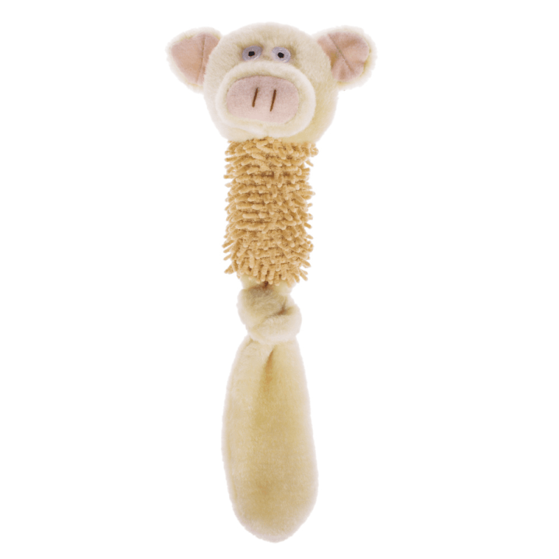 Manufacturer wholesale OEM custom logo plush rope cute bite resistance toys set for dog funny play