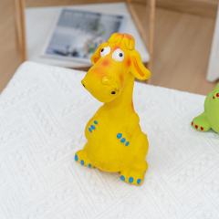 Manufacturer wholesale hippo squeaky dog chew latex toys