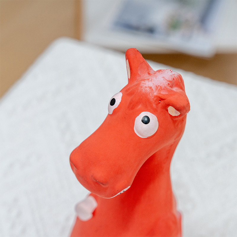 Manufacturer wholesale hippo squeaky dog chew latex toys