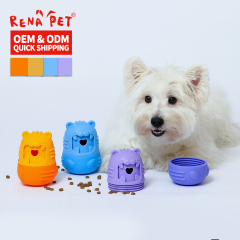 Wholesale Silicone Puzzle Dog Feeder Toy