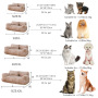 Wholesale Manufacturer Custom Logo Detachable Anti Slip Plush Large Cat Dog Sofa