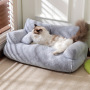Wholesale Manufacturer Custom Logo Detachable Anti Slip Plush Large Cat Dog Sofa