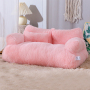 Wholesale Manufacturer Custom Logo Detachable Anti Slip Plush Large Cat Dog Sofa