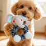 Wholesale Custom Logo Chew Squeaky Dog Plush Toys