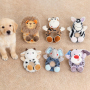 Wholesale Custom Logo Chew Squeaky Dog Plush Toys