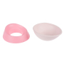 Manufacturer wholesale decent quality Non-slip portable detachable silicone adjustable angle pet dog bowl