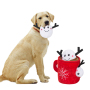 Manufacturer wholesale christmas plush dog three toys set
