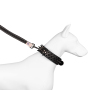 Manufacturer wholesale multi-colors leather dog collar spike design