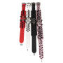 Manufacturer wholesale multi-colors leather dog collar spike design
