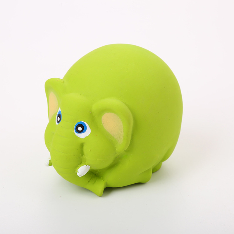 Manufacturer wholesale squeaky dog pig cow elephant latex toys