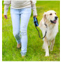 Manufacturer wholesale custom logo 5M dog retractable leash with poop bag bowl set