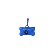 Blue poop bag