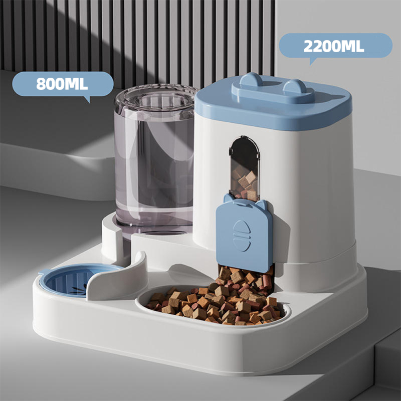 Wholesale Automatic Plastic Control Cat Food Dispenser Dog Water Fountain Pet Feeder