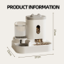 Wholesale Automatic Plastic Control Cat Food Dispenser Dog Water Fountain Pet Feeder