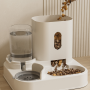 Wholesale Automatic Plastic Control Cat Food Dispenser Dog Water Fountain Pet Feeder
