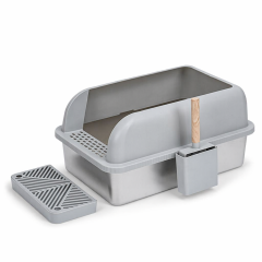 Wholesale Easy Cleaning Stainless Steel Cat Litter Box