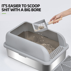 Wholesale Easy Cleaning Stainless Steel Cat Litter Box