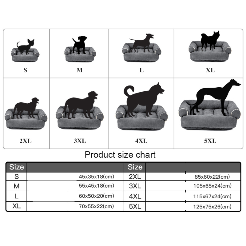 Manufacturer wholesale many colors large dog sofa products pet beds & accessories