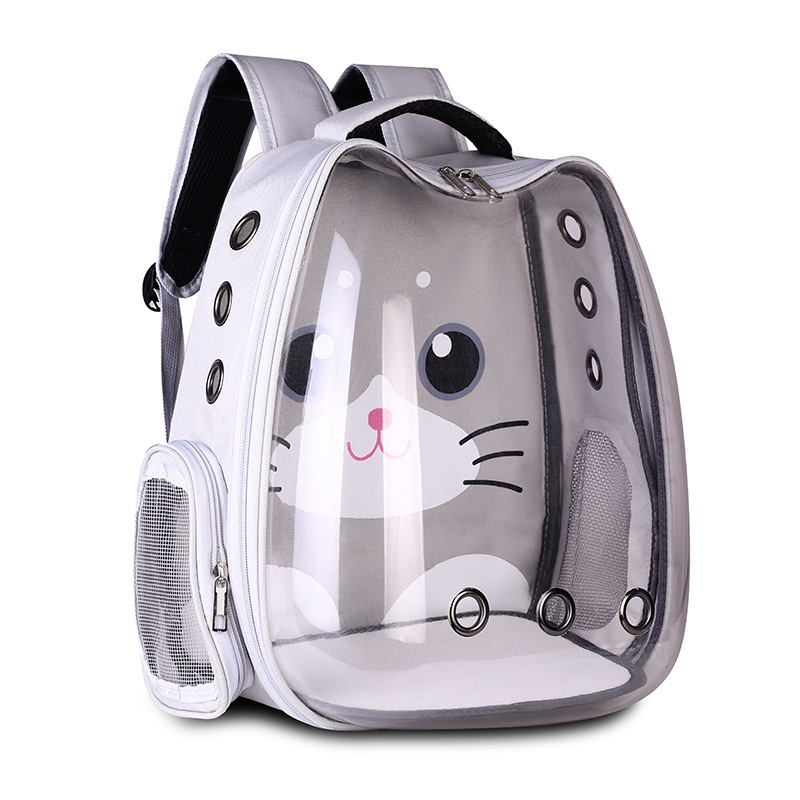 Manufacturer wholesale breathable space backpack cat carring bag