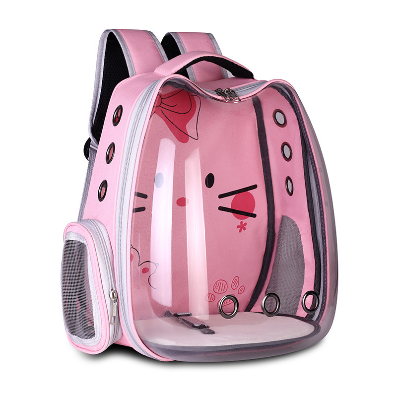 Manufacturer wholesale breathable space backpack cat carring bag