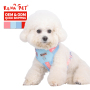 Wholesale Spring Mesh Leather Breathable Cat Small Dog Harness Vest and Leash