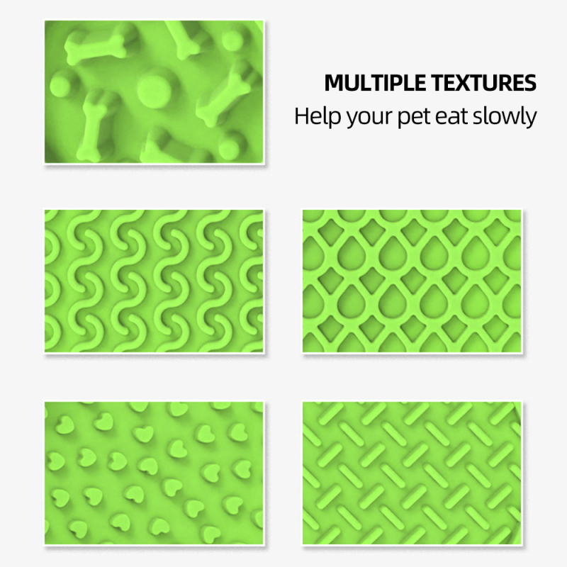 Wholesale Square Shape Pet Supplier Silicone Slow Feeder Dog Lick Mat