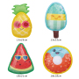 Manufacturer wholesale chew watermelon pineapple donut dog tpr toys