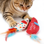 Wholesale Cute Catnip Mouse Shape Cat Plush Toys