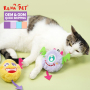Manufacturer Wholesale Cute Squeaky Pet Cat Plush Toy