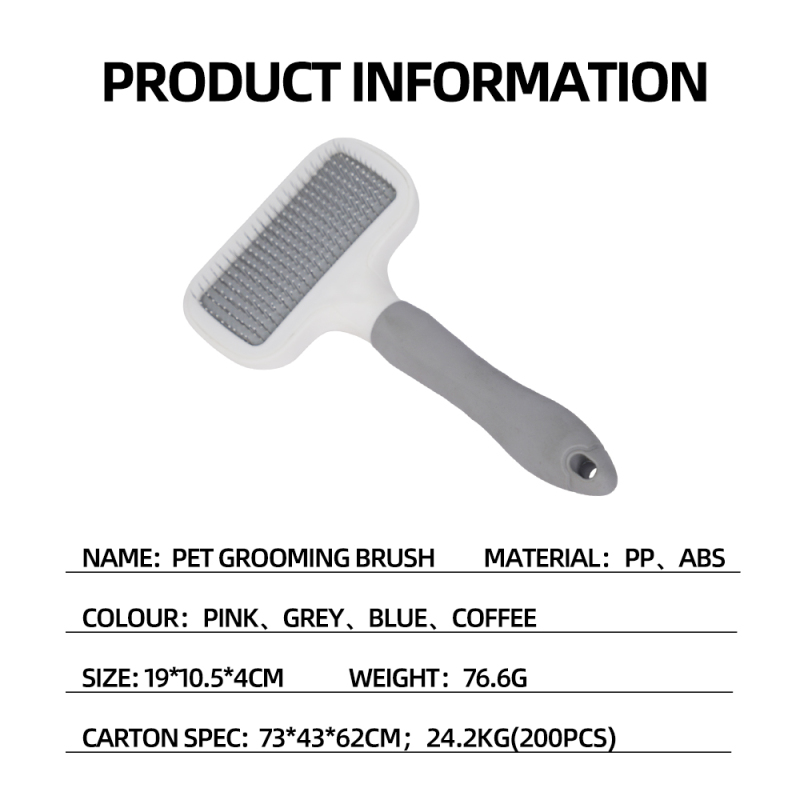 Wholesale Custom Logo Grooming Cat Pet Brush Hair Remover