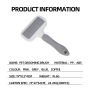 Wholesale Custom Logo Grooming Cat Pet Brush Hair Remover