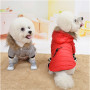 Manufacturer wholesale button design cotton winter warm pet dog coat