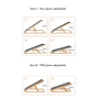 Manufacturer wholesale height adjustable foldable wooden dog ramp