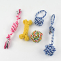 Manufacturer wholesale hot cute cotton rope set dog toys