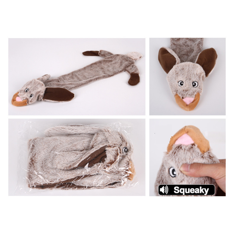 Manufacturer wholesale multi-animals corduroy bear tiger lion dog squeaky plush toys